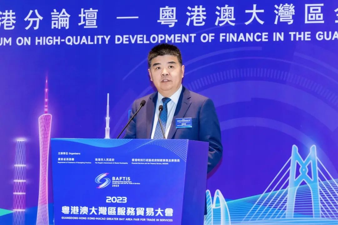 尊龙凯时动力精彩亮相2023大湾区服贸会 车忠良：以数字手艺立异赋能大湾区金融高质量生长